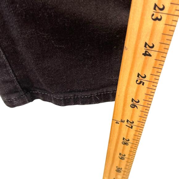 Hollister Womens Low Rise Skinny Black Jeans Size 3S W26 L29 - Picture 6 of 9